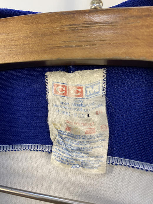 80年代 Vintage CCM 冰球球衣 加拿大制 _SSJ(L) 商品图1