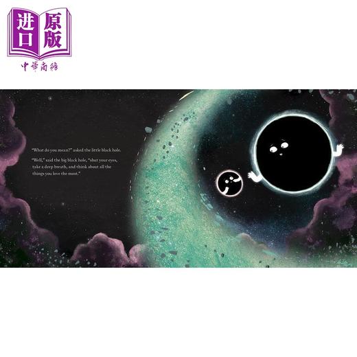 【中商原版】小黑洞 Alex Willmore Little Black Hole 英文原版 儿童故事绘本 知识百科图画书 科学故事 进口儿童读物 精装 商品图1