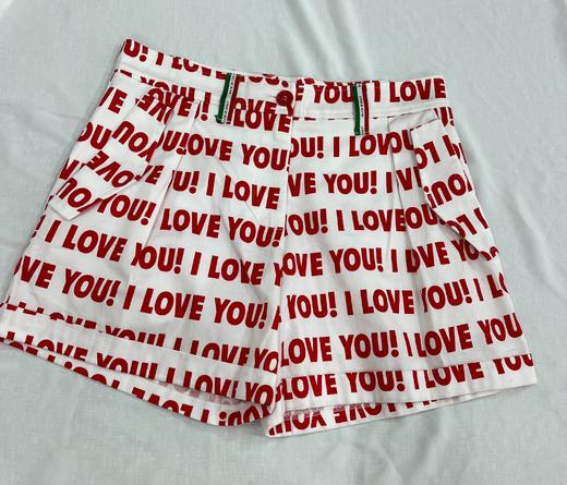 【S1】臣禾LOVE字母短裤9235820630 商品图0