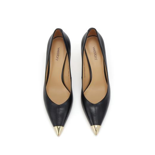 westory春秋韩系尖头细高跟鞋百搭浅口单鞋女W23CE73251 商品图3