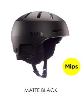 23/24BERN头盔Macon 2.0 MIPS Jr. Matte Black w/ Black Liner