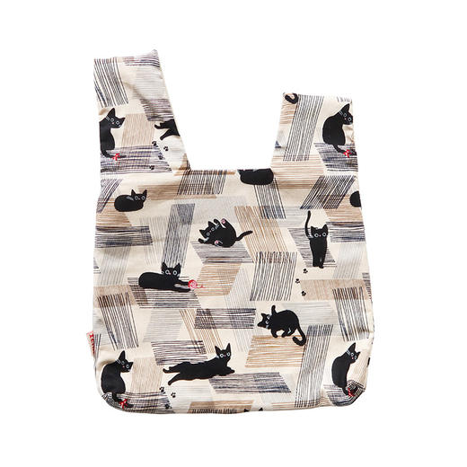 HUJI祤集套结手提包插画小猫小猫 商品图2