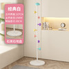 【儿童蘑菇杆挂衣架】蘑菇落地衣帽架，加粗韧实，承重强，小户型门后收纳利器，儿童房装饰新选择！加粗彩色挂衣架，小户型门后收纳，让卧室更整洁！-QQ 商品缩略图5