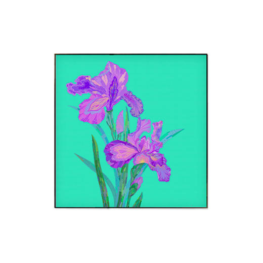 多喜爱高清数码布艺装饰画 现代艺术花卉挂画幻花系列cs 商品图7