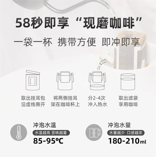 【会员专享】爱伲庄园精品挂耳咖啡试喝装5袋四口味混发 商品图4