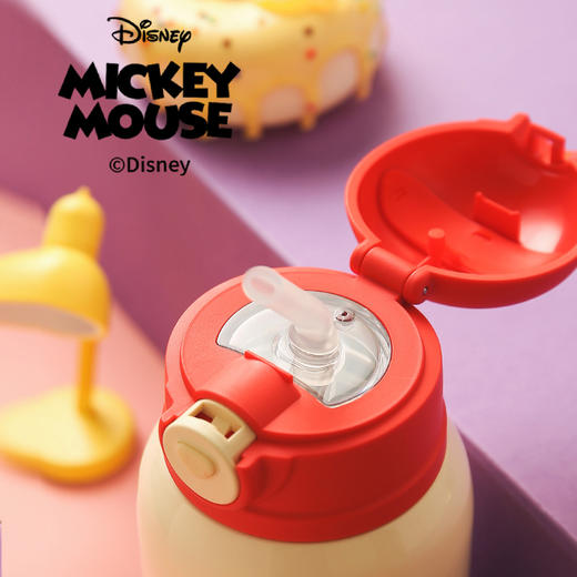 韩国BEDDYBEAR杯具熊糯米迪士尼316不锈钢吸管杯保温杯530ml RT107-530 商品图2