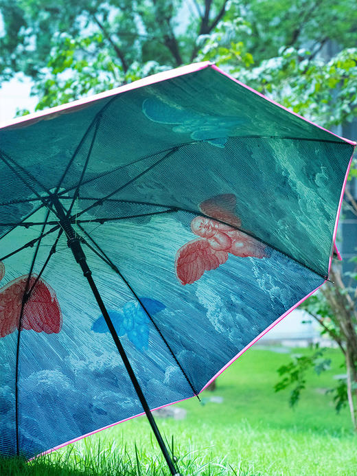 稀奇艺术《不伞》粉色遮阳晴雨两用大号雨伞折叠防紫外线商务伞 商品图4
