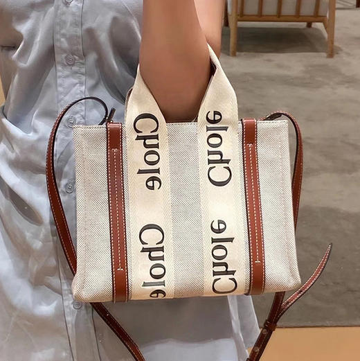 2023新款日系单肩包托特包帆布包小众通勤女大容量tote手提电脑包 商品图6