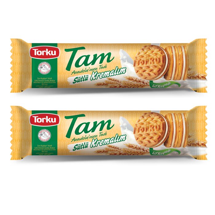土耳其特酷全麦奶油味夹心饼干83g
