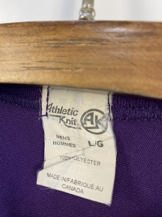 90年代 Vintage Athletic Knit 加拿大制 冰球球衣 _SSJ(L) 商品图3