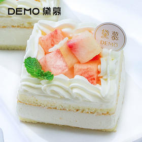 云朵桃桃·蜜桃奶油西点 |  Peach  cream milk cake