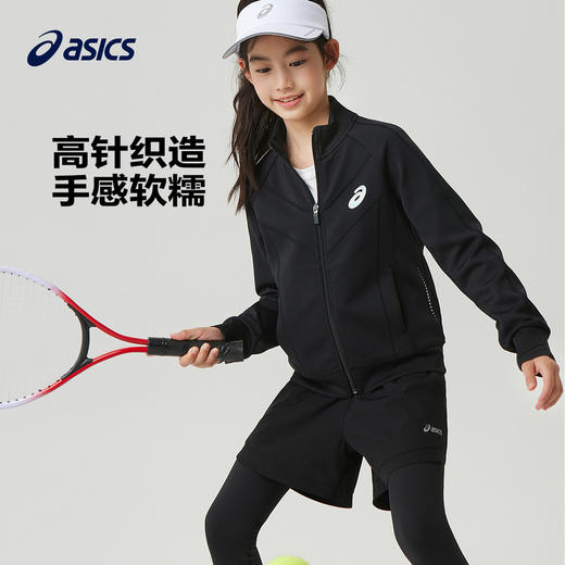 ASICS/亚瑟士女童2023新款吸湿速干柔软舒适透气运动衫便服外套 商品图1