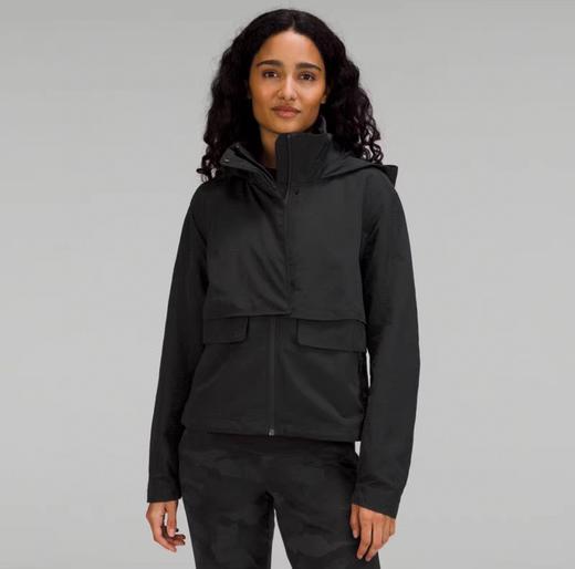 点此购买 lululemon女士连帽休闲短款瑜伽上衣 zc 263341 商品图2
