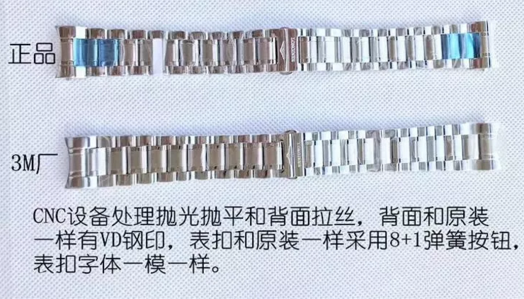 3M厂浪琴复刻表和GS厂浪琴八针月相对比哪个更好?