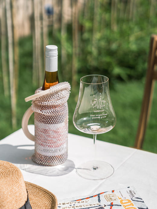 SHAREFOODS定制酒鬼三件套（杯+水晶酒袋+帆布袋） 商品图0