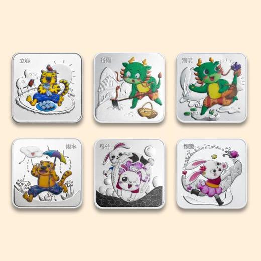 【法定货币】十二生肖与二十四节气纪念币 商品图6