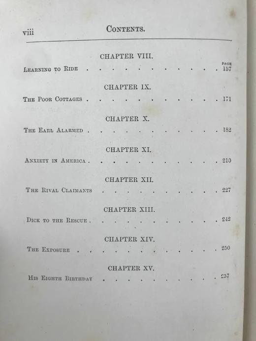 1888年 弗朗西丝·霍奇森·伯内特《小爵爷》 26幅插图 漆布精装大32开 商品图5