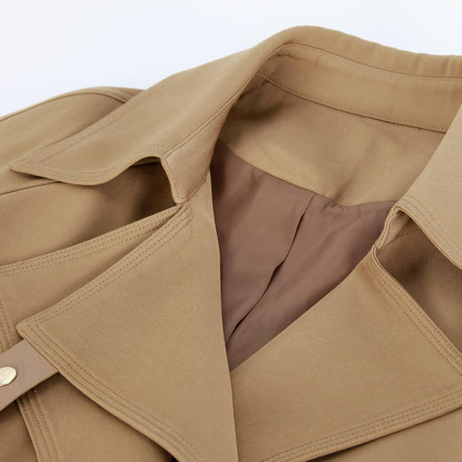 PE0A1斯尔丽瑟俪2023秋季新款一手长百搭实穿风衣 商品图4