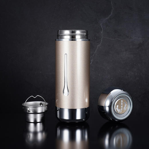 子佩集S999银【水滴穿石】杯摆件【HQX001】纯银内胆-香槟泡茶杯2308 商品图2