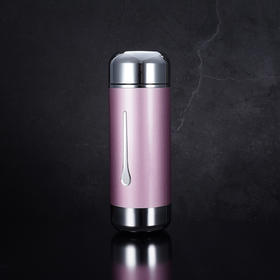 子佩集S999银【水滴穿石】杯摆件【HQX001】纯银内胆-粉红泡茶杯2308