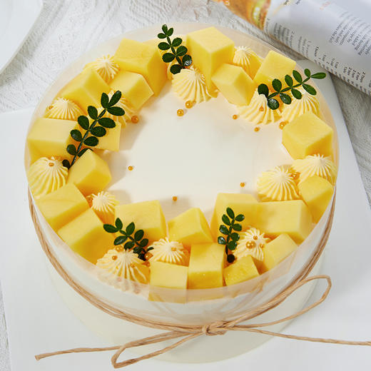 清凉夏日-芒芒人海冰淇淋蛋糕-约6寸【网红蛋糕】 商品图1