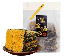 乾红蟹香蛋黄味黑金锅巴368g/袋