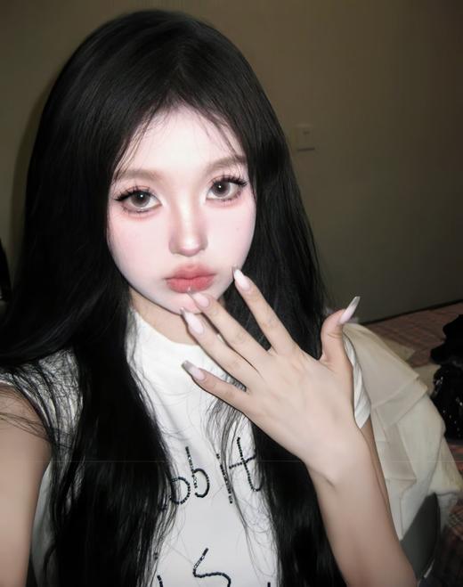 Mimipark旗下 · 初夏芍药&盛夏蔷薇｜ 14.2mm白狮参考着色中大直径｜半年抛  2片 商品图13