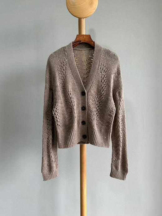 亮片针织开衫。自己备注号码颜色 商品图8