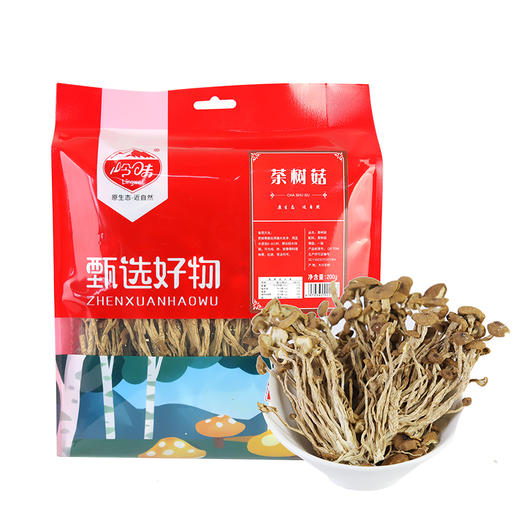 岭味茶树菇200g 商品图0