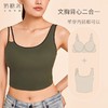 【断码清仓】奶糖派大杯文胸背心式无钢圈带杯外穿打底大胸内衣女【非质量问题不退不换】 商品缩略图3