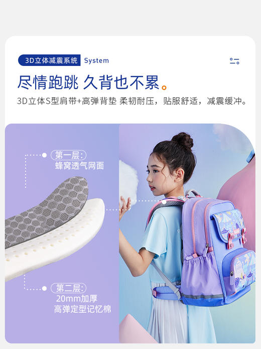 梦乐SS23尊贵护脊书包SP200P 商品图6