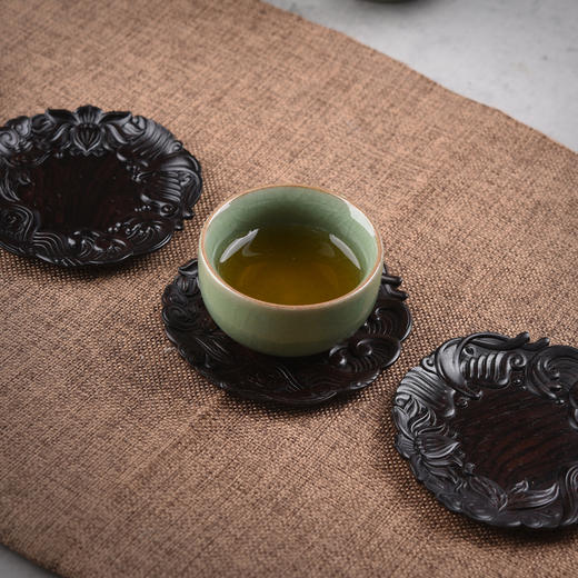 牛首山文创定制茶杯垫茶道配件精致创意杯垫节日礼品 商品图2