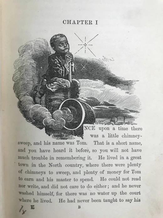 1895年 查尔斯·金斯利《水孩子》 100幅插图 漆布精装32开 商品图3