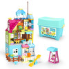 欢乐客儿童宝宝女孩过家家积木主题城堡乐园马卡龙娃娃玩具大颗粒 商品缩略图4