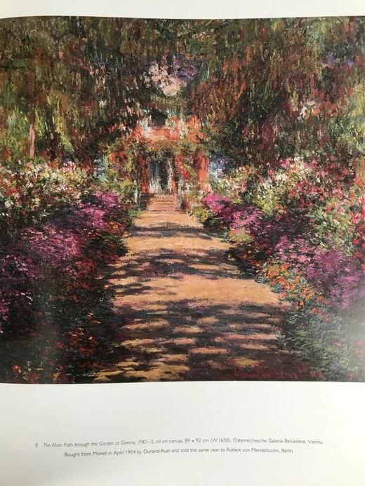 莫奈二十世纪画集 92幅彩色插图 部分为拉页可展开插图 平装大16开 商品图13