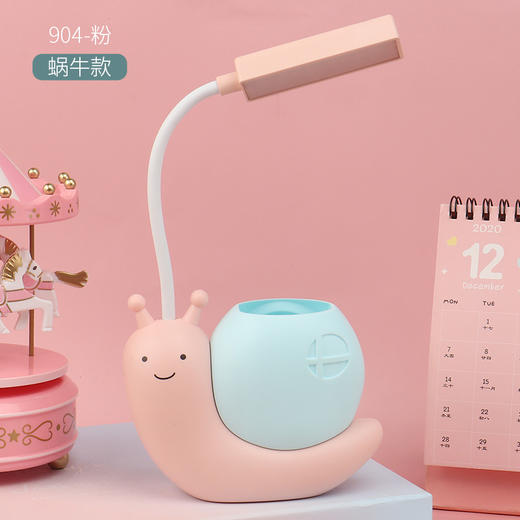 【点亮你的夜晚！多功能护眼萌萌哒台灯】释放眼睛的疲劳！USB充电护眼学习台灯小夜灯，不仅美观时尚，圣诞活动小礼品，还能为你创造一个良好的读书或工作氛围。 商品图5