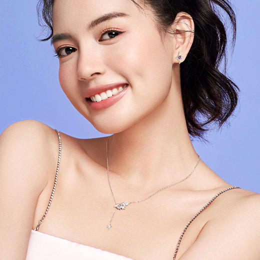 Fanci范琦×王者荣耀合作款 小乔-天鹅之梦款-双生之翼项链 商品图3