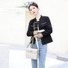 WZNHWW18099气质名媛风外套女2024年春秋季上新拼接撞色国风轻奢百搭收腰显瘦 商品缩略图3