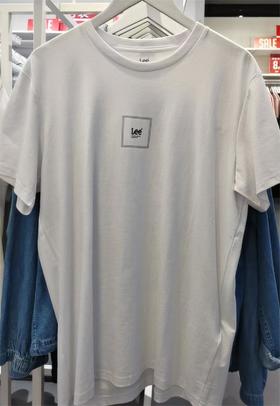 【L-XL码】Lee21年商场同款男士短袖T恤LMT0011254DR00FK14000