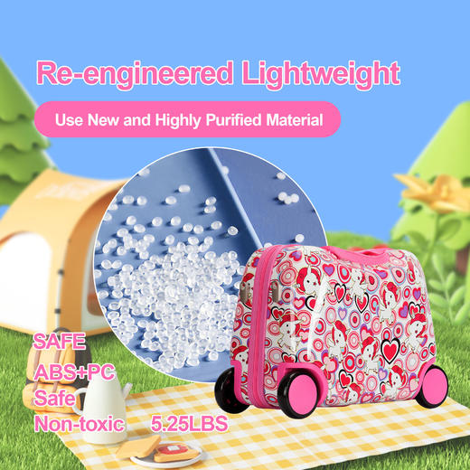 银座动物王国儿童17寸儿童旅行箱9776 商品图9