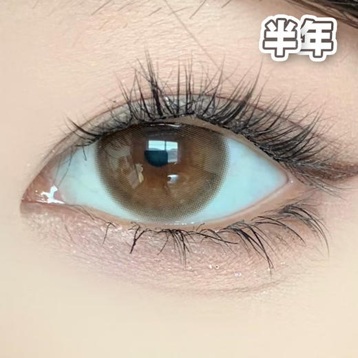 #Manic 嫩娃蜜豆 棕 14.2mm【1片装】敏感眼舒适推荐 / 半年抛 商品图1