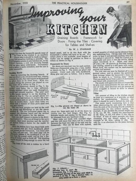 1955年10月-1956年11月 实用家居杂志 数百幅插图 精装16开 商品图12