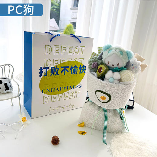 【情人节七夕礼物！玩偶花束摆件】 毛绒玩偶花束成品，小熊玫瑰花公仔，贴心鲜花担当。送闺蜜生日、情人节、七夕，一路相伴。 商品图9