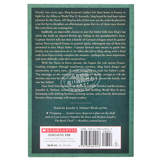 【中商原版】詹妮弗 A 尼尔森 救援 权力系列作者新书 英文原版 Rescue Jennifer A Nielsen 商品图1