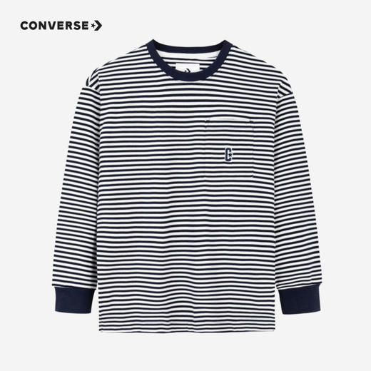 CONVERSE 匡威 秋 大童小童 儿童长袖T恤 CNVN-LK-D979 商品图0