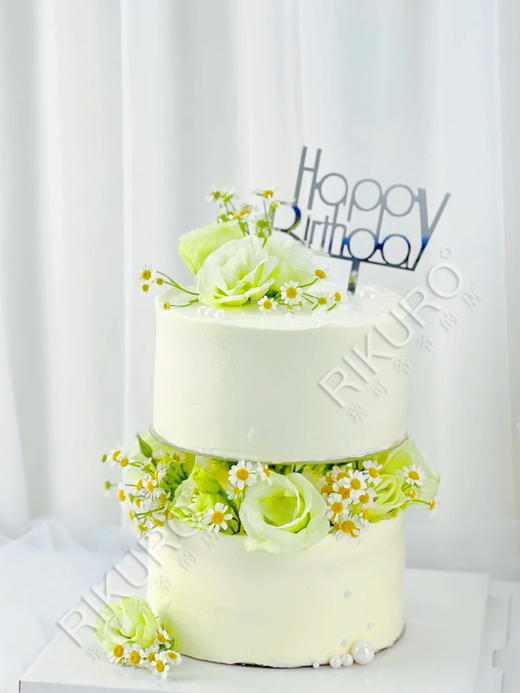 【心花怒放】鲜花悬浮蛋糕 商品图1