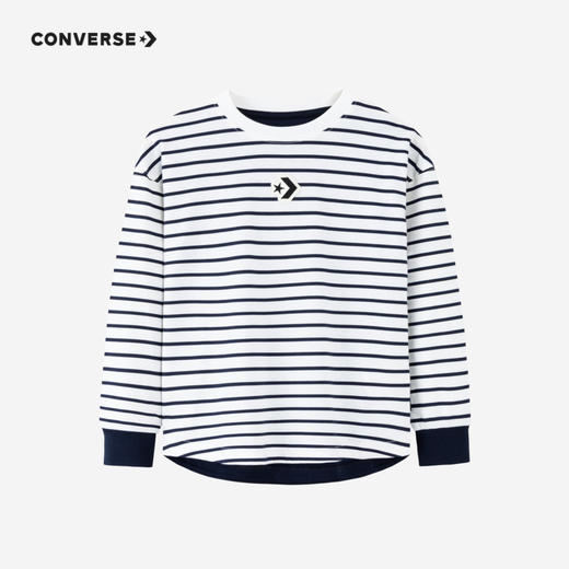 CONVERSE 匡威 秋 大童小童 儿童长袖T恤 CNVN-LK-E078 商品图1