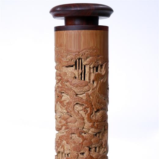 竹林七贤°竹雕香筒6.5*26.5cm 商品图6