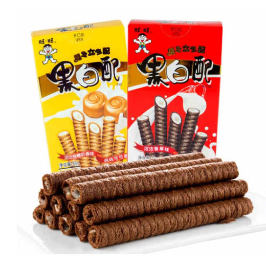 旺旺黑白配夹心饼（巧克力味）【60g】 商品图2