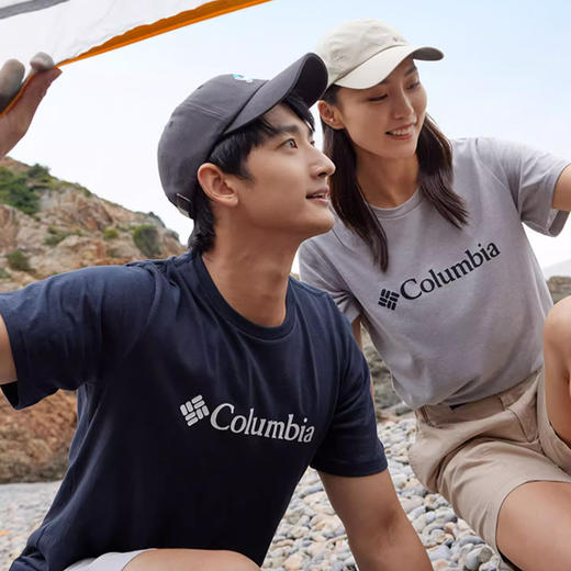【139任选2件】Columbia哥伦比亚纯棉潮T恤 | 正品授权，艺术感设计，一秒穿出明星街拍范儿 商品图0